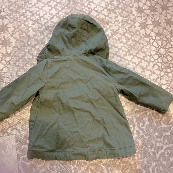 Old Navy spring cargo jacket with pink lining - Picture 3 of 4